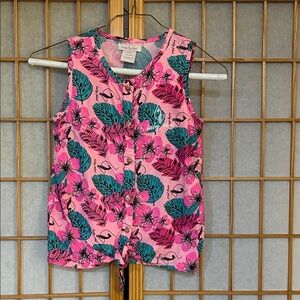 Baby Phat Sleeveless Blouse top Girls L (10)